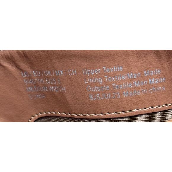 Kenneth‎ Cole Mid Calf Boots Size 9 Brown Microsuede Upper Almond Toe Block Heel - Picture 7 of 8